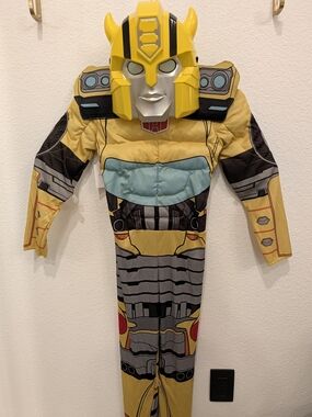 Transformers Bumblebee Kids Costume with Mask